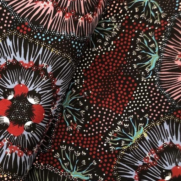 RED BUSH PLUM Aborigines Stoff aus Australien